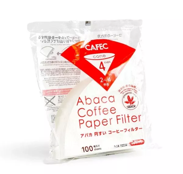 abaca-coffee-paper-filter-2-4-cup-100-pack Abaca Coffee Paper Filter 2-4 cup - 100 pack