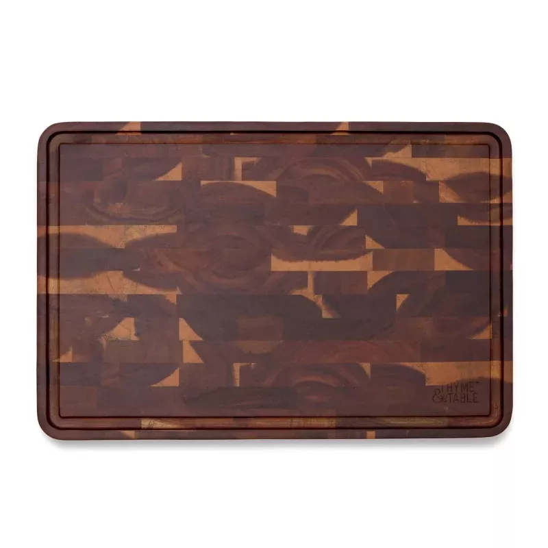 acacia-end-grain-butcher-block Acacia End Grain Butcher Block