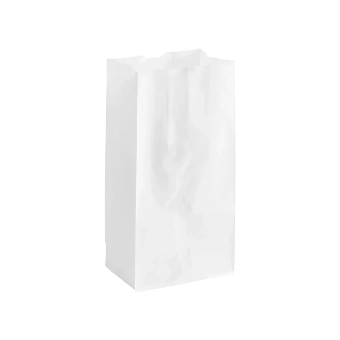 ajm-8-white-grocery-bag-case-2000 AJM - (8#) White Grocery Bag - Case of 2000