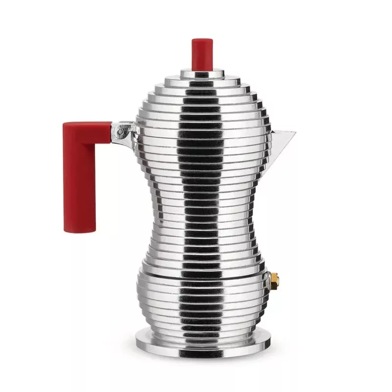 alessi-pulcina-6-cup-espresso-coffee-maker-red Alessi Pulcina 6 Cup Espresso Coffee Maker – Red
