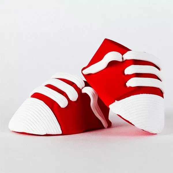 all-star-baby-shoes-red All-Star Baby Shoes - Red