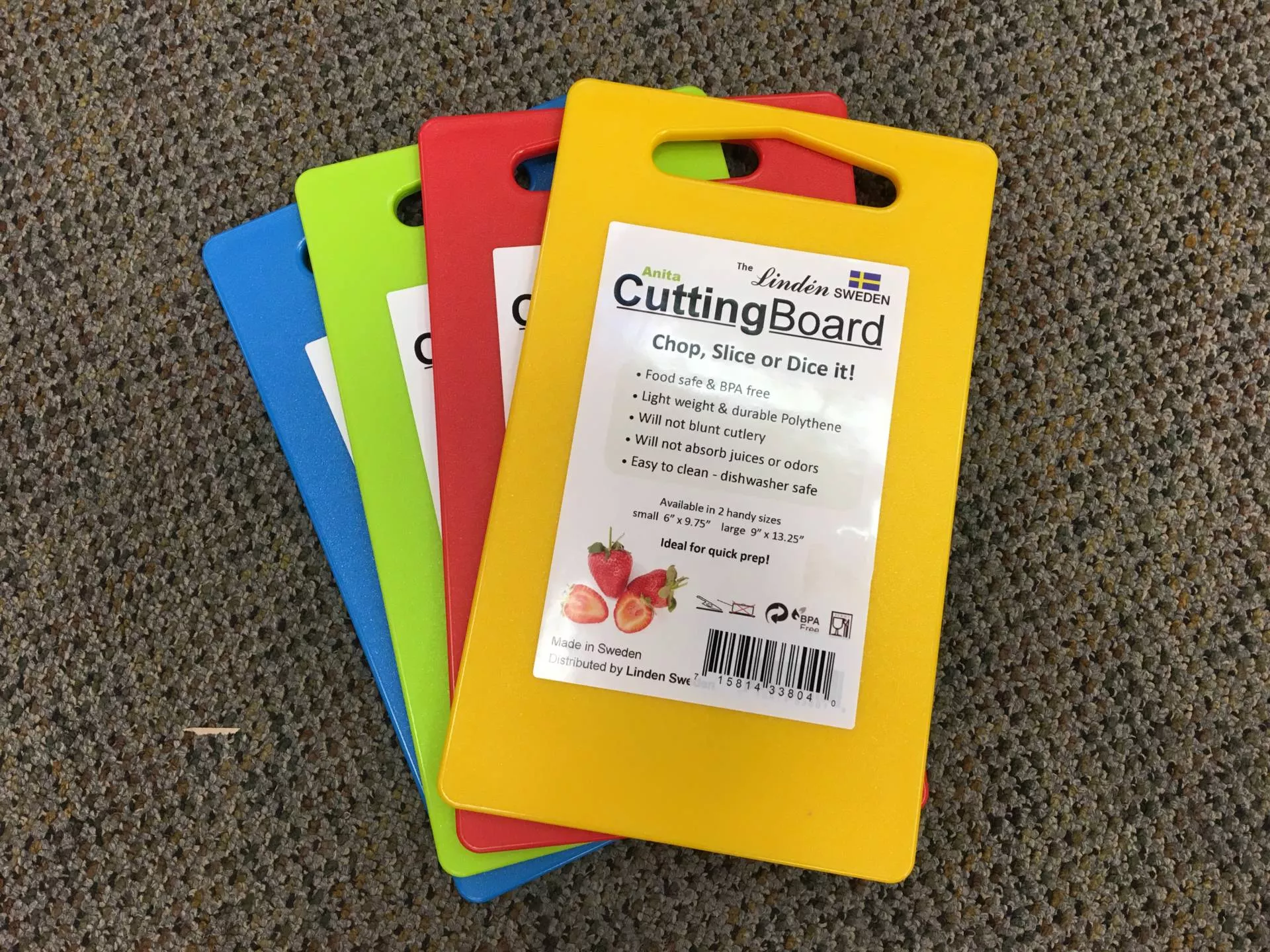 Anita Cutting Board YELLOW small