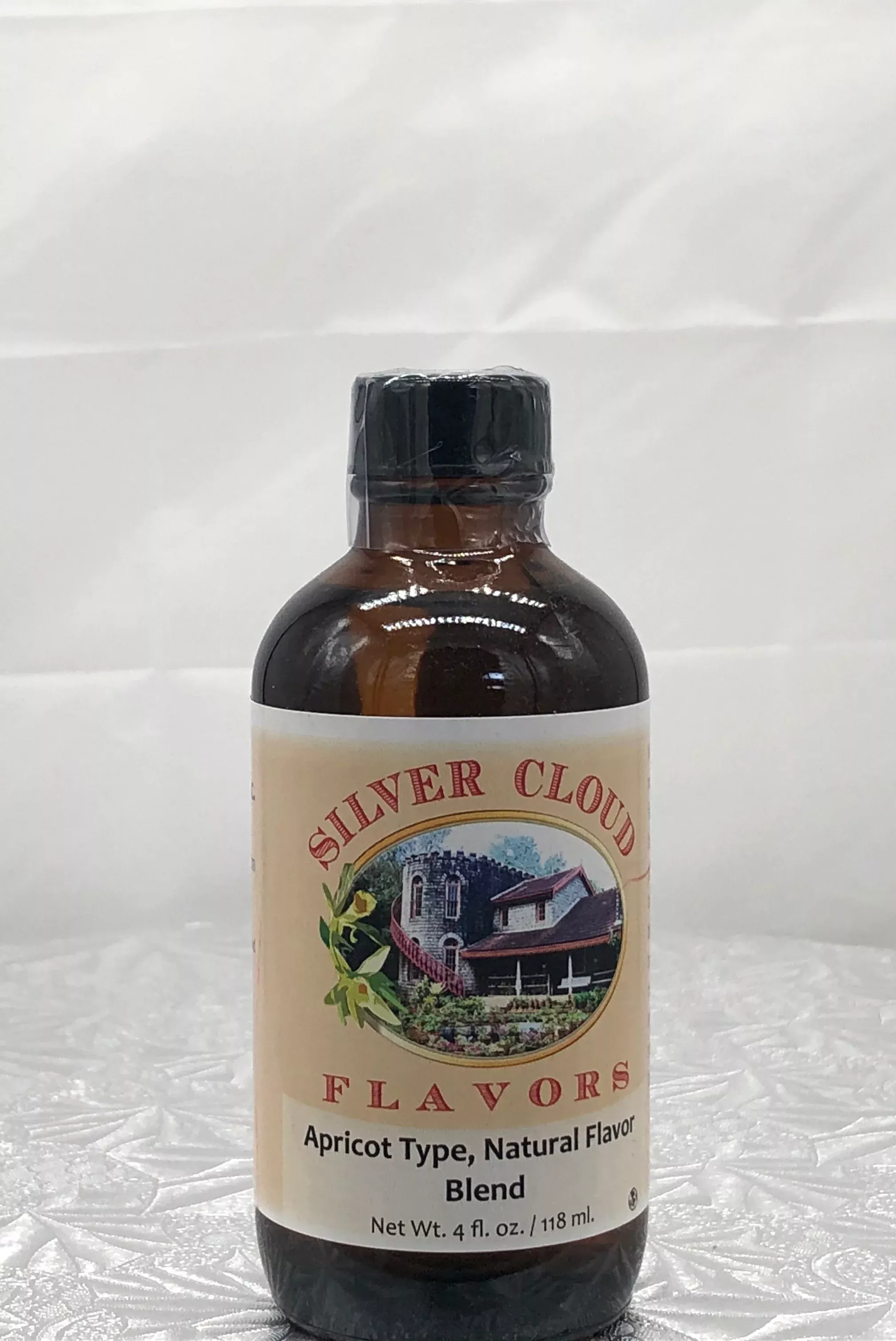 Apricot Natural Flavor Blend, 4oz, Silver Cloud