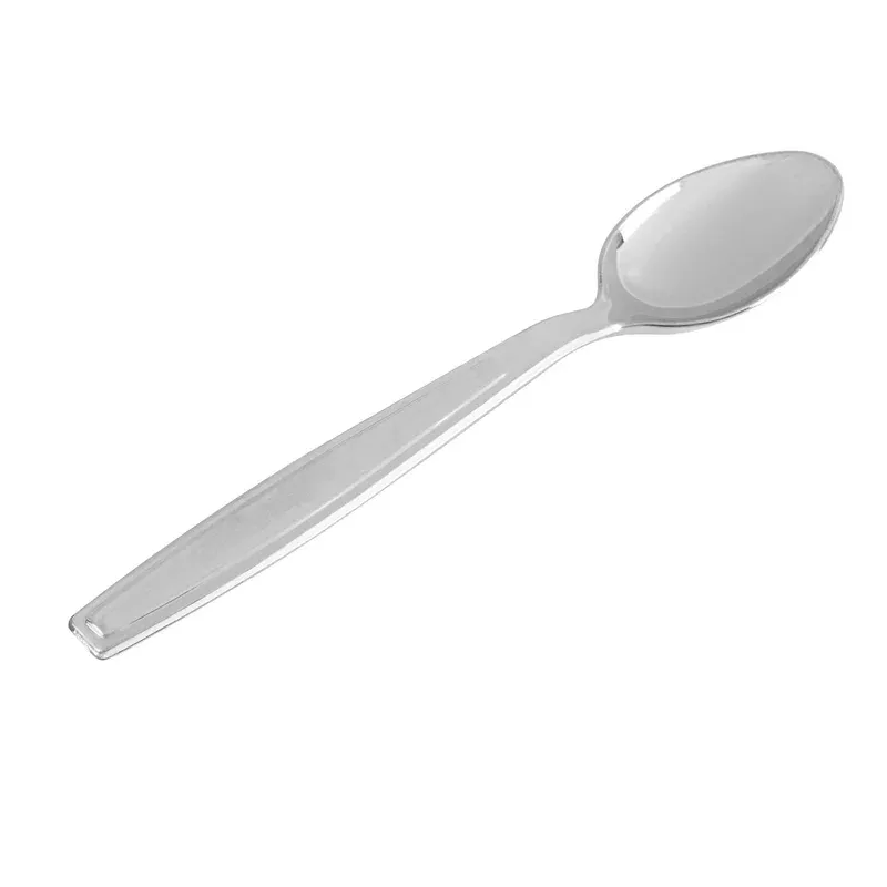 argento-silver-plastic-dessert-spoon-5-1-2-250-count-box Argento Silver Plastic Dessert Spoon – 5 1/2″ – 250 count box