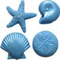 Assorted Sea Creatures Mold by First Impressions Molds(SC120)