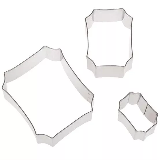 ateco-3-piece-plaque-cutter-set Ateco 3 Piece Plaque Cutter Set