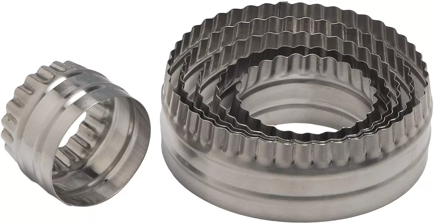 ateco-6-piece-double-sided-round-cutter-set Ateco 6 Piece Double Sided Round Cutter Set