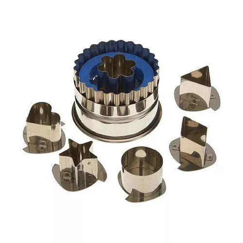 ateco-7-piece-linzer-tart-cookie-cutter-set Ateco 7 piece Linzer Tart Cookie Cutter Set