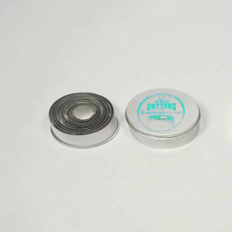 ateco-fluted-oval-cutter-set Ateco Fluted Oval Cutter Set