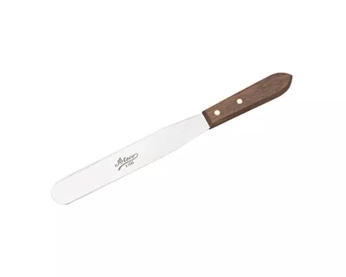 ateco-medium-sized-straight-spatula-8-blade-wood-handle Ateco Medium Sized Straight Spatula (8" Blade) - Wood Handle