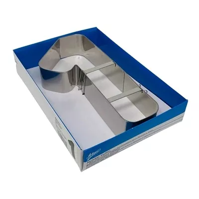 ateco-number-1-shaped-cutter-pan Ateco Number "1" Shaped Cutter/Pan