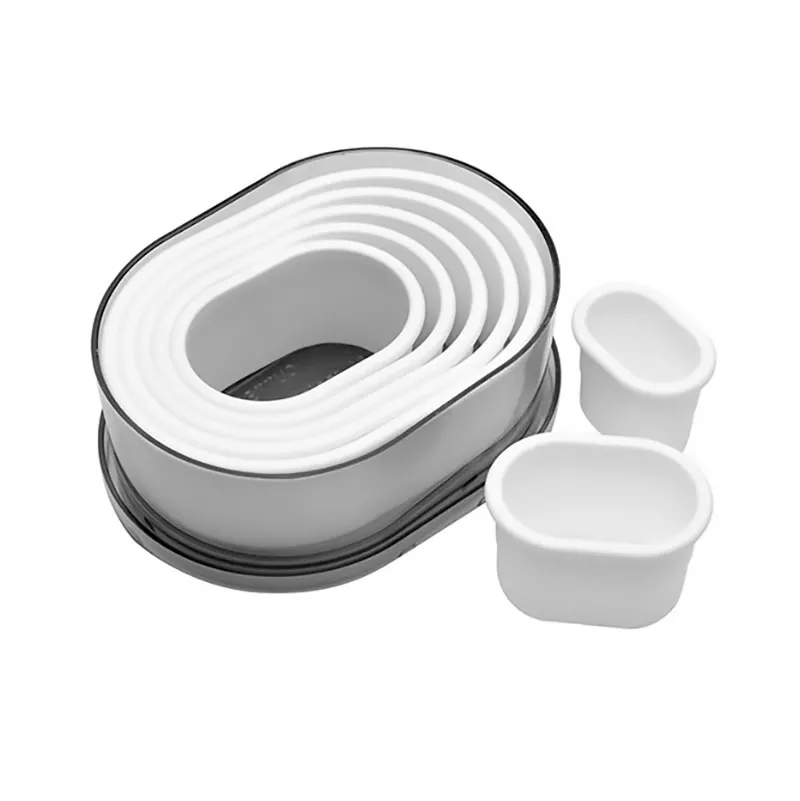 ateco-plain-oval-cutter-plastic-7-ct Ateco - Plain Oval Cutter, Plastic (7 ct)
