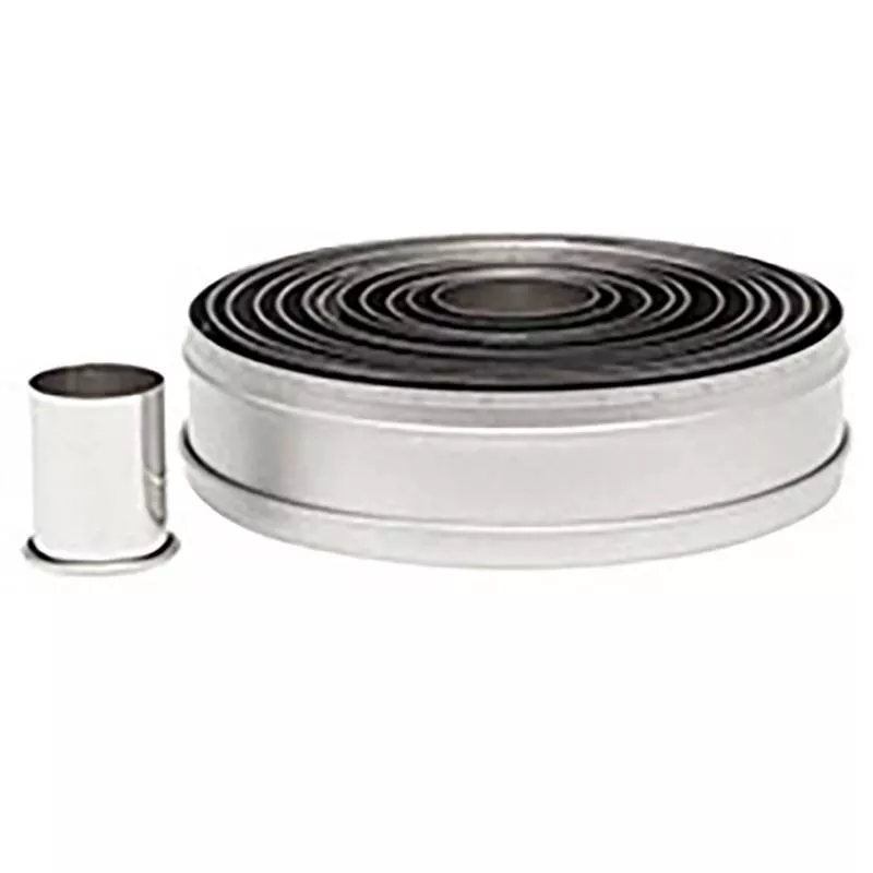 ateco-plain-round-cutter-12-ct Ateco - Plain Round Cutter (12 ct)
