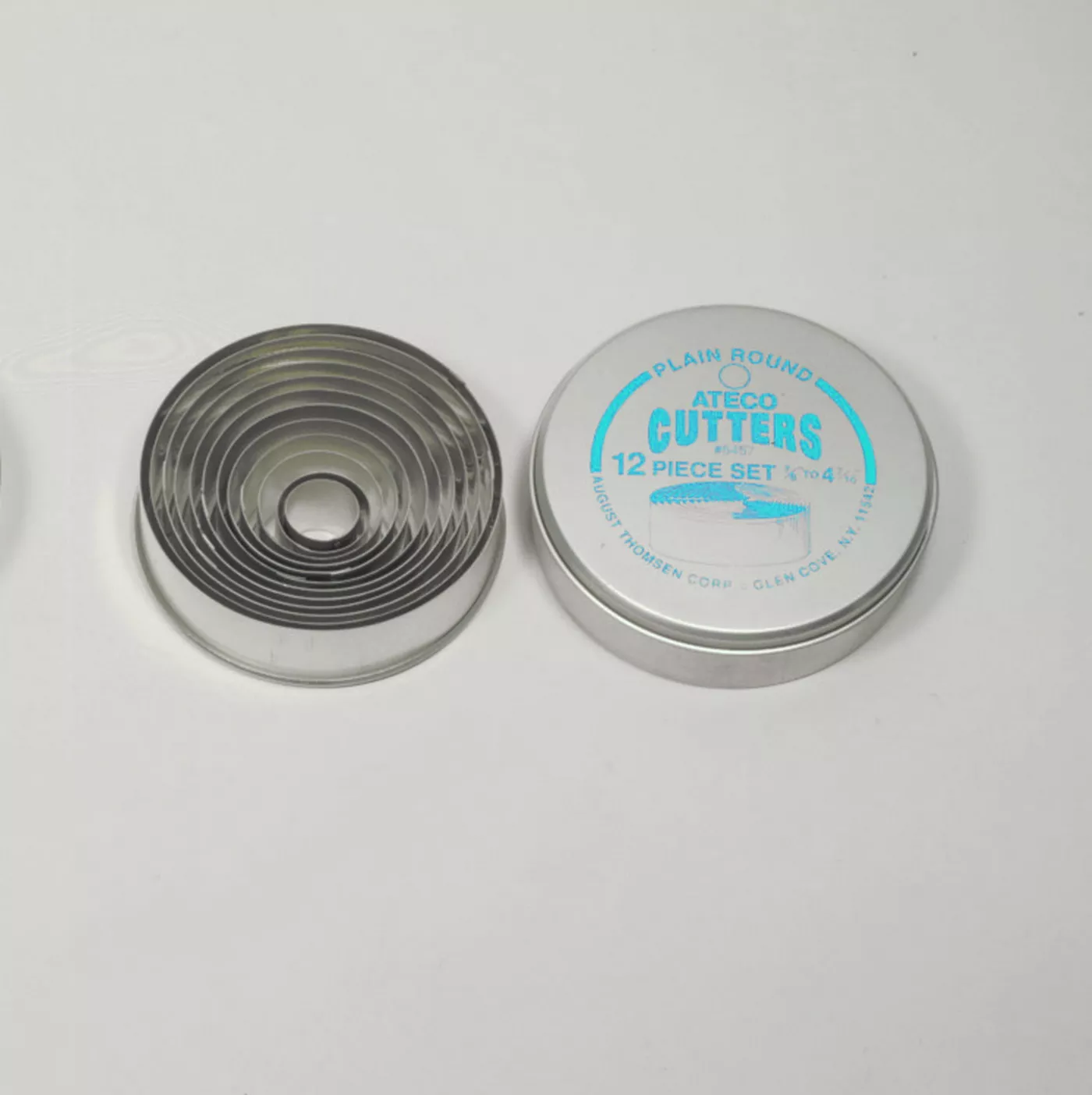 ateco-round-cutter-set-12 Ateco Round cutter set/12
