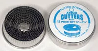 Ateco Round Fluted 11 piece Cutter Set