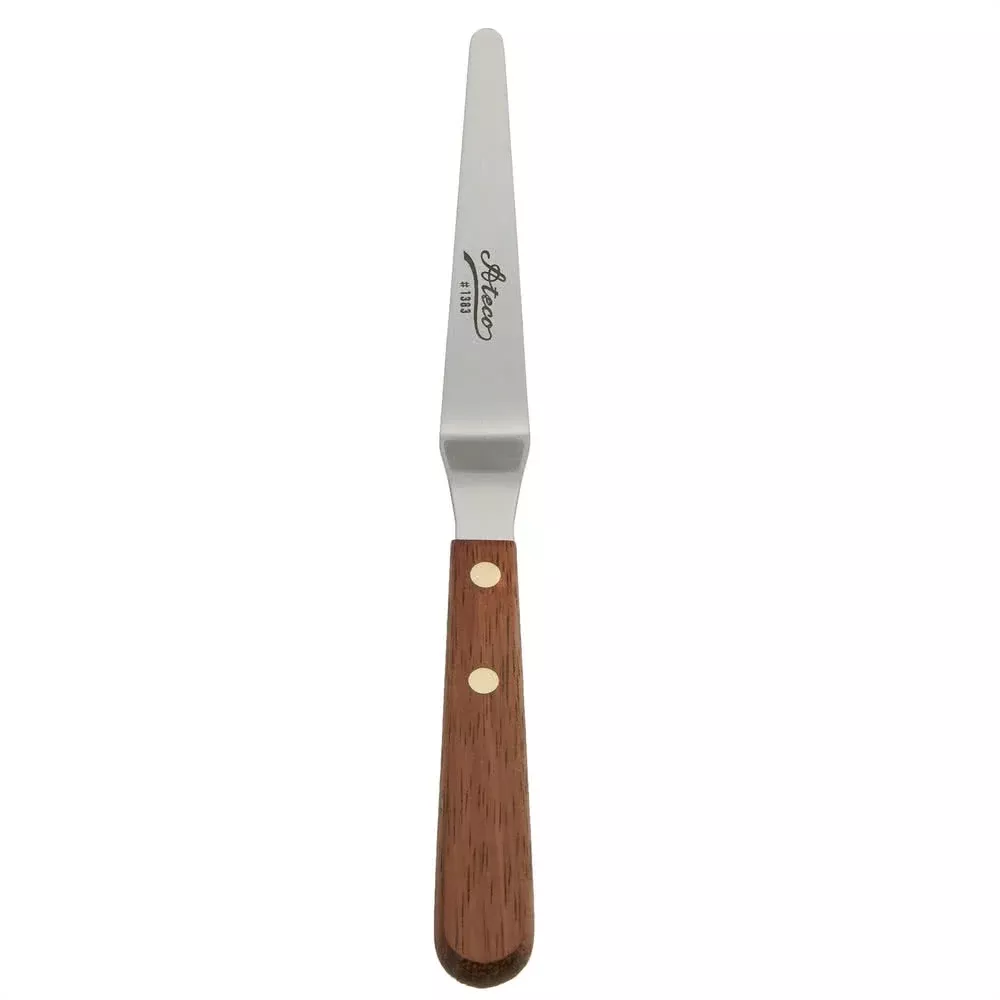 ateco-small-sized-tapered-offset-spatula-5-blade Ateco Small Sized Tapered Offset Spatula (5" Blade)