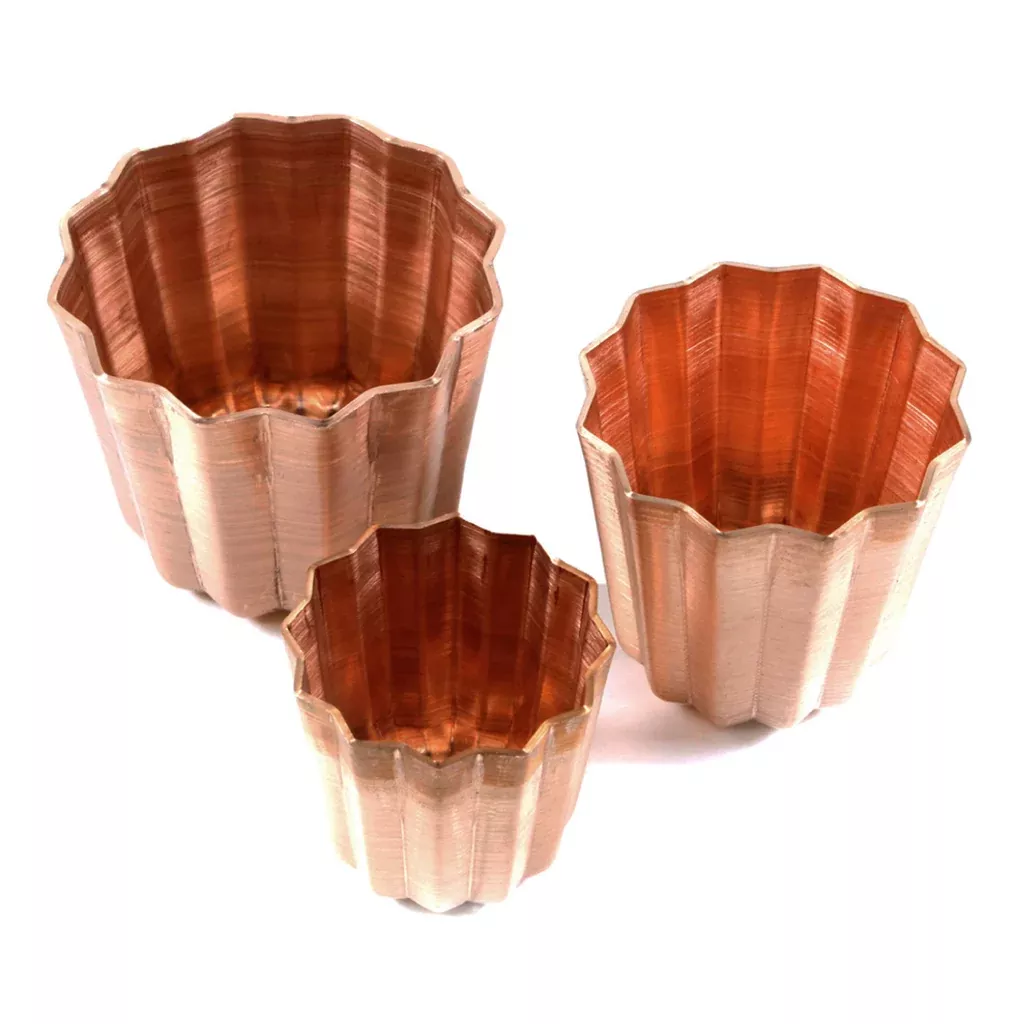 Authentic Copper Cannelé Mould