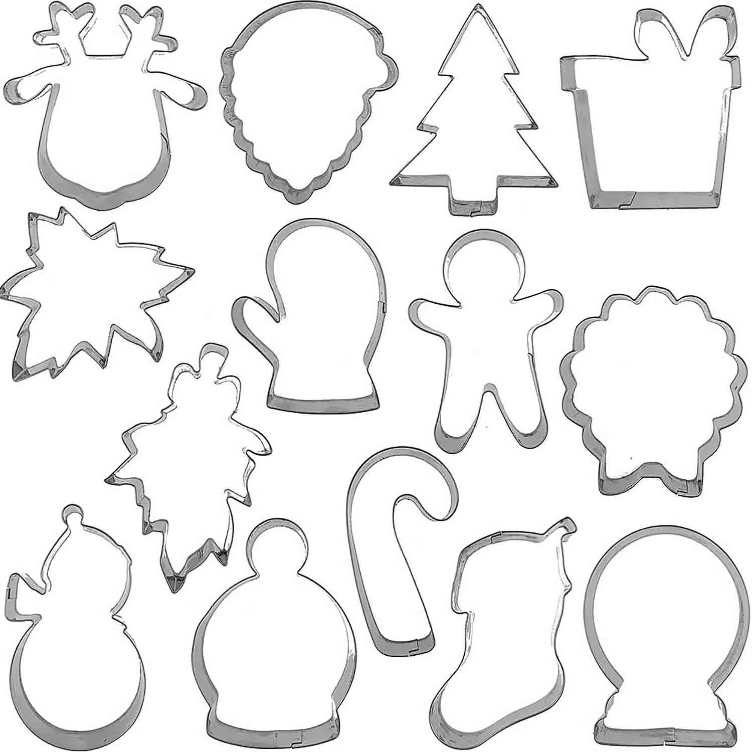 autumn-carpenter-christmas-cookie-cutter-set-14-cutters Autumn Carpenter Christmas Cookie Cutter Set - 14 Cutters