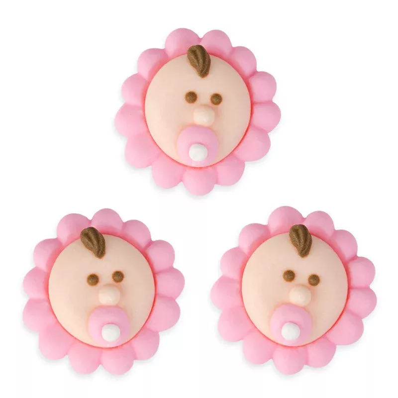 baby-royal-icing-decorations-bulk-pink Baby Royal Icing Decorations (Bulk) - Pink