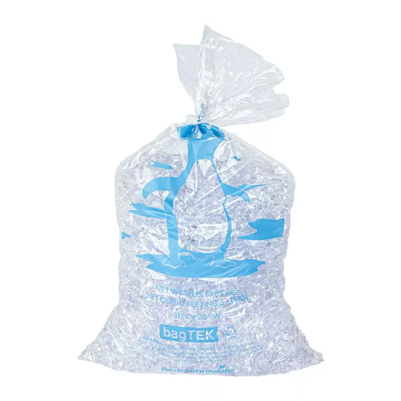 bag-tek-8-lb-clear-plastic-ice-bag-with-ice-print-100-count-box Bag Tek 8 Lb Clear Plastic Ice Bag – with Ice Print – 100 count box