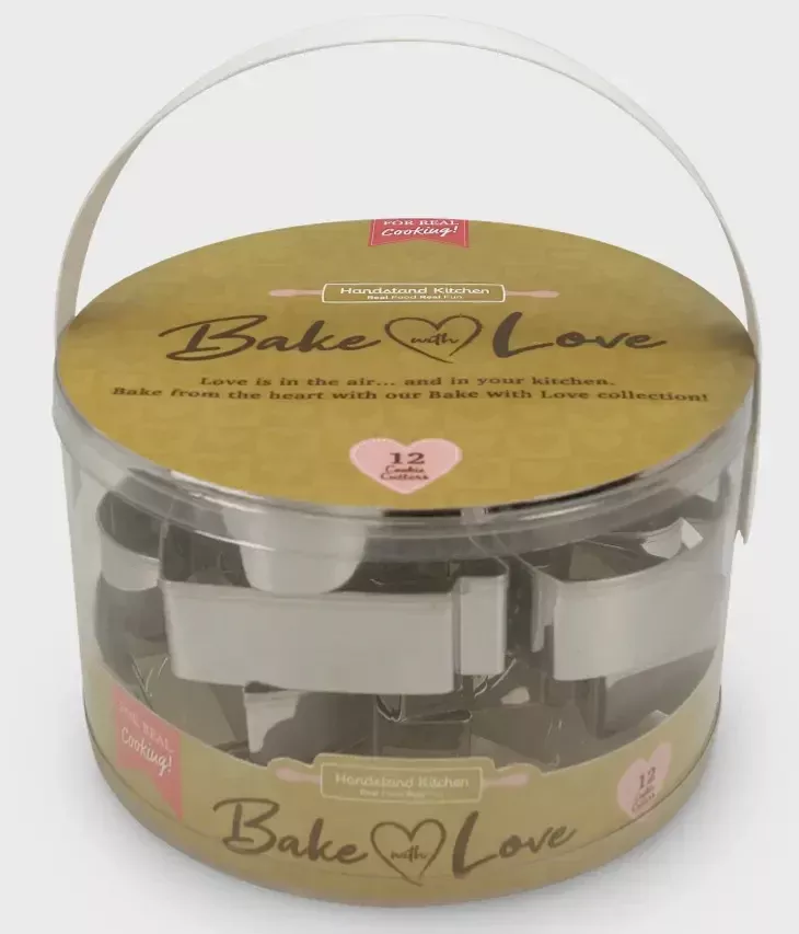 Baked with Love Cookie Cutter Set