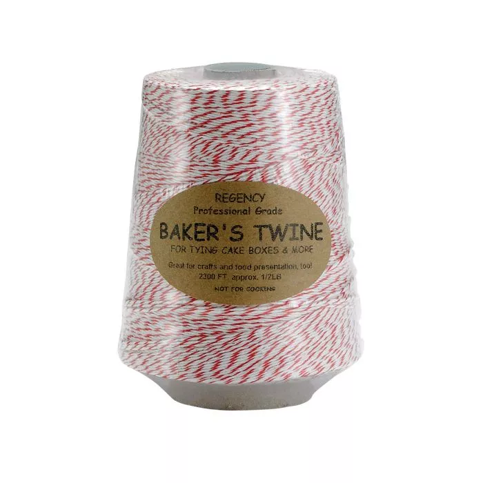 bakers-twine-8-oz-red-wht BAKERS TWINE 8 OZ RED/WHT