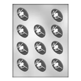 Ballerina Oval Chocolate Mold