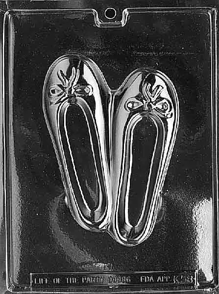 ballet-slippers-chocolate-mold Ballet Slippers Chocolate Mold