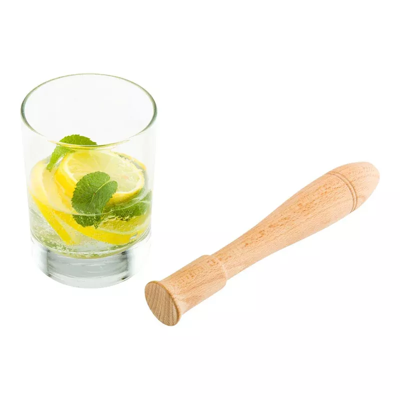 Bar Lux Natural Wood Muddler – 7 1/2″ – 1 count box