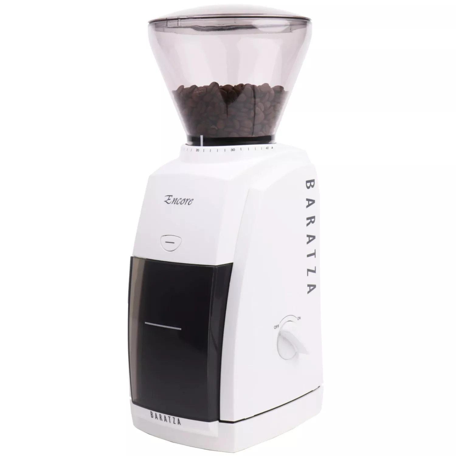 baratza-encore-coffee-grinder-in-white Baratza Encore Coffee Grinder In White