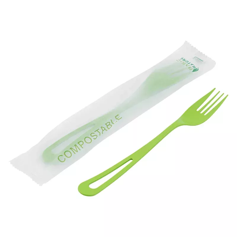 basic-nature-green-cpla-plastic-fork-compostable-wrapper-heat-resistant-7-1-2-50 Basic Nature Green CPLA Plastic Fork – Compostable Wrapper Heat-Resistant – 7 1/2″ – 500 count box