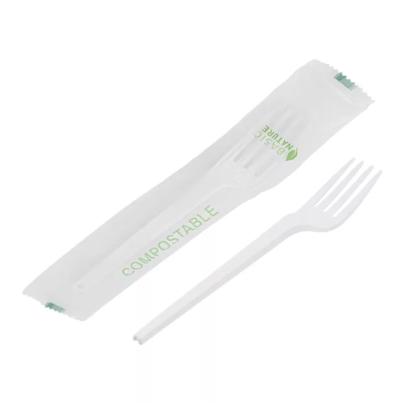 basic-nature-white-cpla-plastic-fork-compostable-wrapper-heat-resistant-6-1-2-20 Basic Nature White CPLA Plastic Fork – Compostable Wrapper Heat-Resistant – 6 1/2″ – 2000 count box