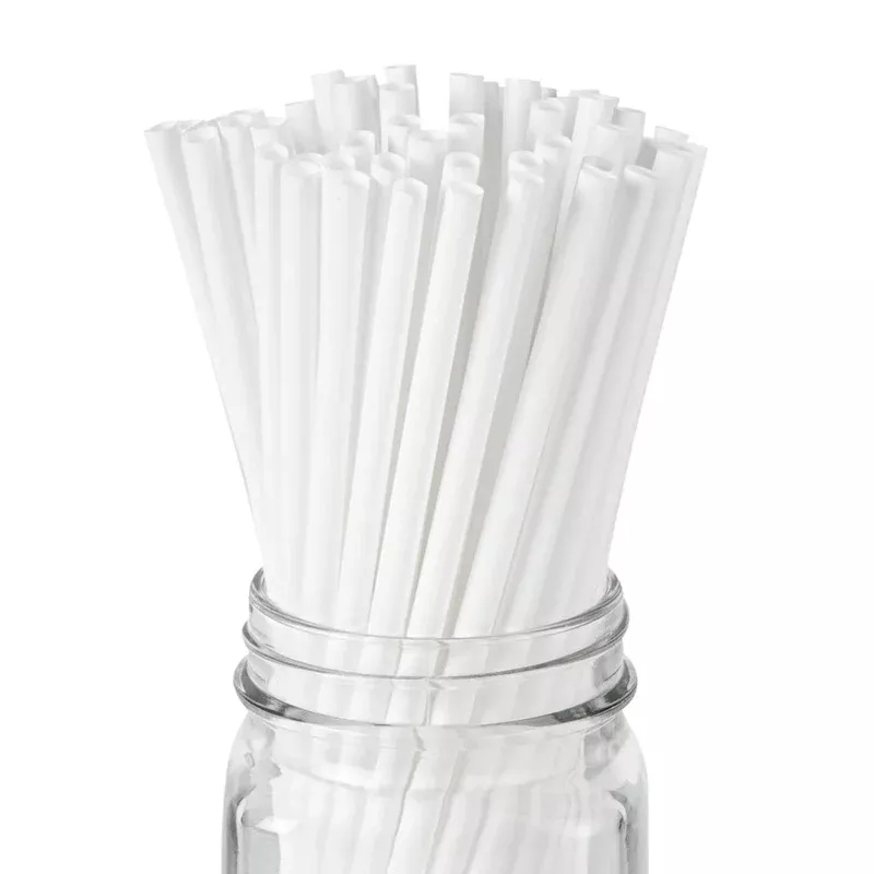 basic-nature-white-pla-pbat-plastic-straw-compostable-8-1-4-2000-count-box Basic Nature White PLA / PBAT Plastic Straw – Compostable – 8 1/4″ – 2000 count box