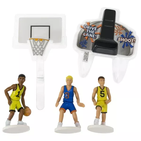 basketball-cake-topper-set Basketball Cake Topper Set