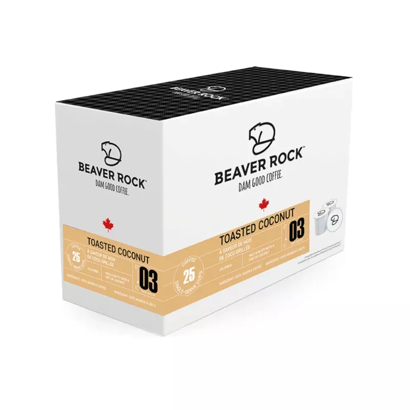 beaver-rock-toasted-coconut-single-serve-coffee-pods Beaver Rock Toasted Coconut Single-Serve Coffee Pods