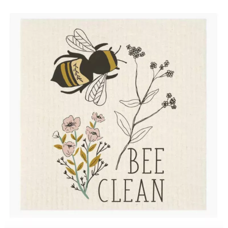 bee-clean-bees-swedish-dishcloth Bee Clean Bees Swedish Dishcloth