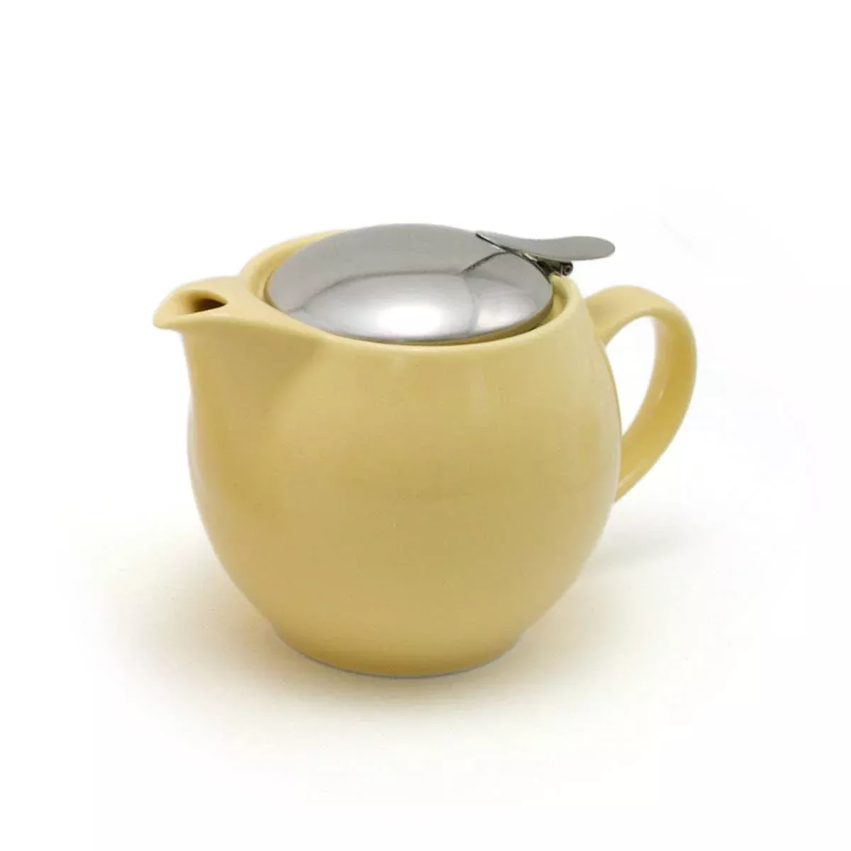bee-house-round-ceramic-teapot-15oz-banana BEE HOUSE Round Ceramic Teapot 15oz - Banana