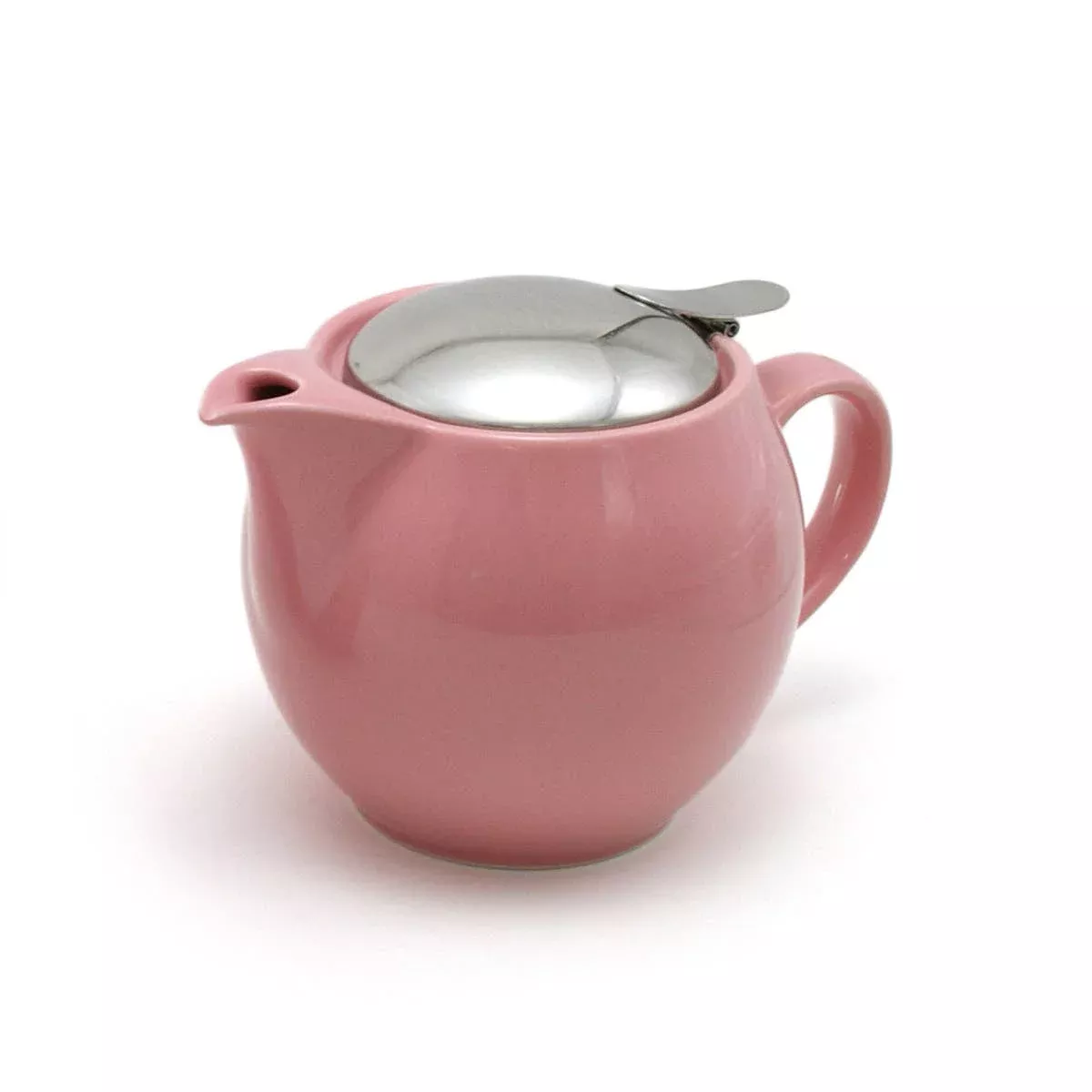 bee-house-round-ceramic-teapot-15oz-rose BEE HOUSE Round Ceramic Teapot 15oz - Rose
