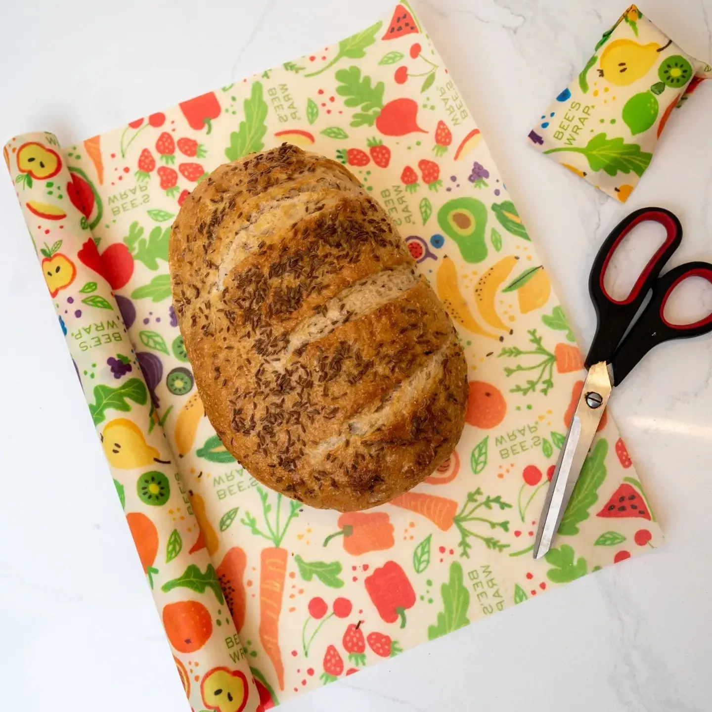 bee-s-wrap-cut-to-size-roll-garden-party Bee's Wrap Cut-To-Size Roll: Garden Party
