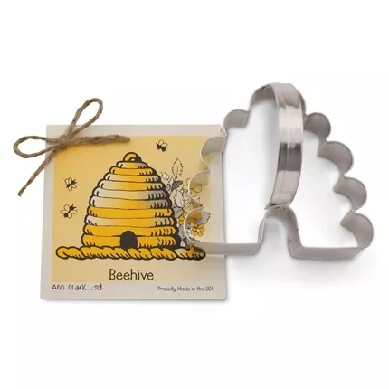 beehive-cookie-cutter-3-5-8 Beehive Cookie Cutter 3 5/8"