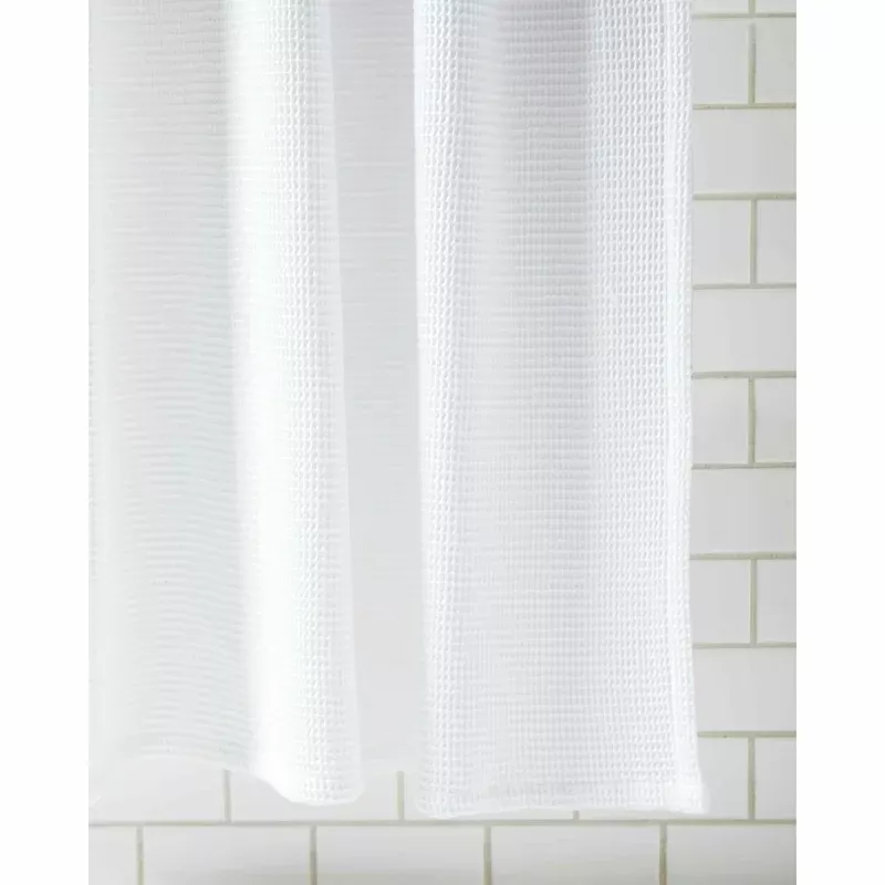 belgian-waffle-shower-curtain Belgian Waffle Shower Curtain