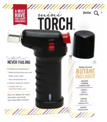 bella-tavola-mini-culinary-torch-black-not-shippable Bella Tavola Mini Culinary Torch -- Black (NOT Shippable)