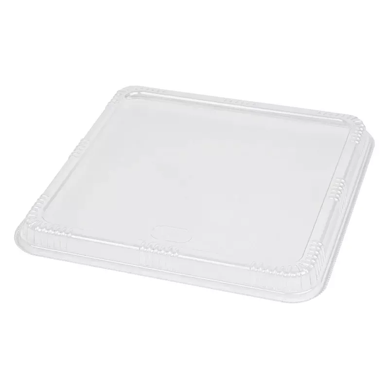 bento-tek-square-clear-plastic-lid-fits-40-oz-bento-box-100-count-box Bento Tek Square Clear Plastic Lid – Fits 40 oz Bento Box – 100 count box