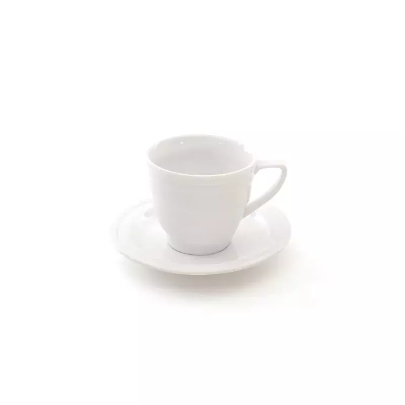berghoff-eclipse-12oz-porcelain-breakfast-cup-saucer BergHOFF Eclipse 12oz Porcelain Breakfast Cup & Saucer