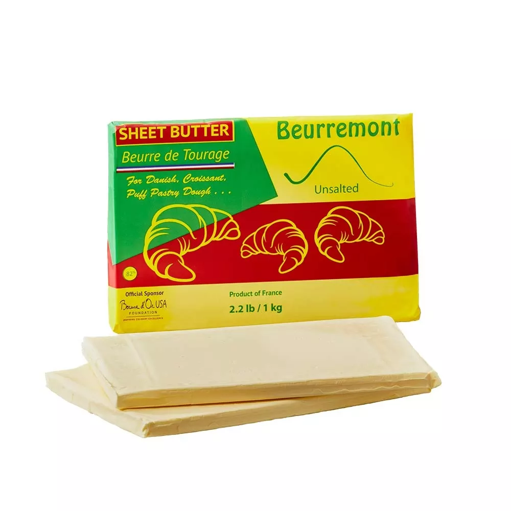 beurremont-82-tourage-butter-in-sheets-2-2-lb Beurremont - 82% Tourage Butter in Sheets - 2.2 lb