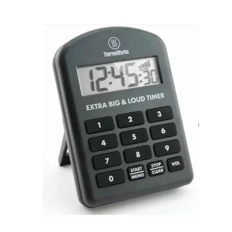 Big & Loud Timer Charcoal