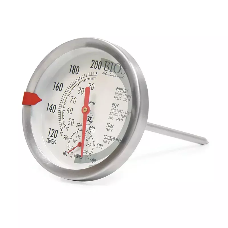 BIOS Dial Meat & Poultry with Oven Temperature Thermometer 3″