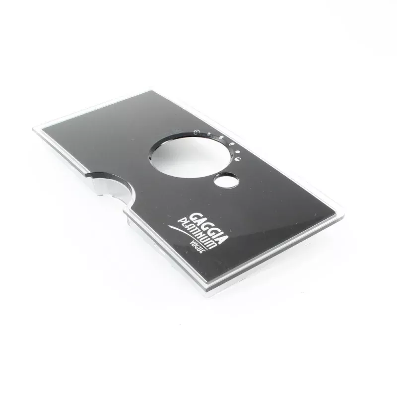 Black Front Display Plate