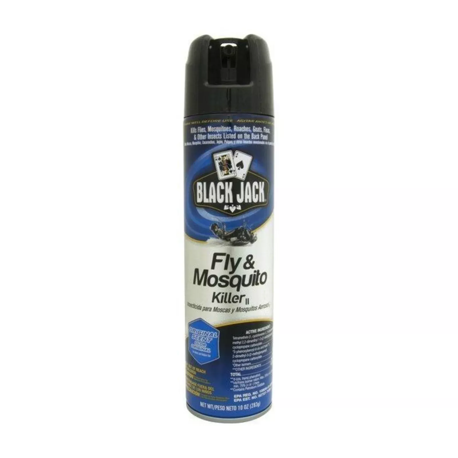 Black Jack - Fly & Mosquito Spray II Original Scent, 10oz - Case of 12
