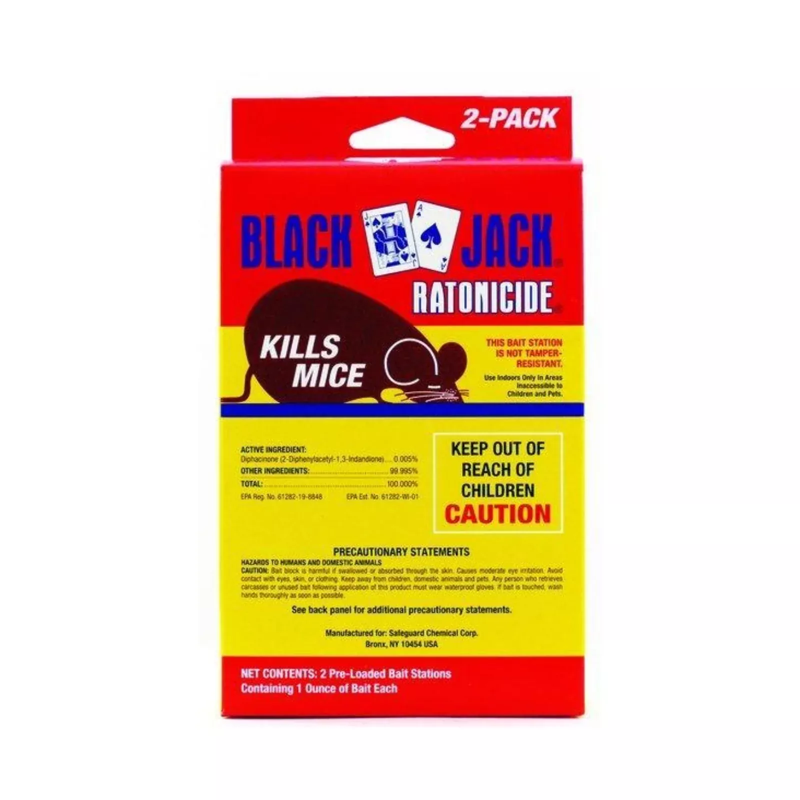 black-jack-ratonicide-mice-killer-1oz-2-pack-case-12 Black Jack - Ratonicide Mice Killer, 1oz 2 Pack - Case of 12